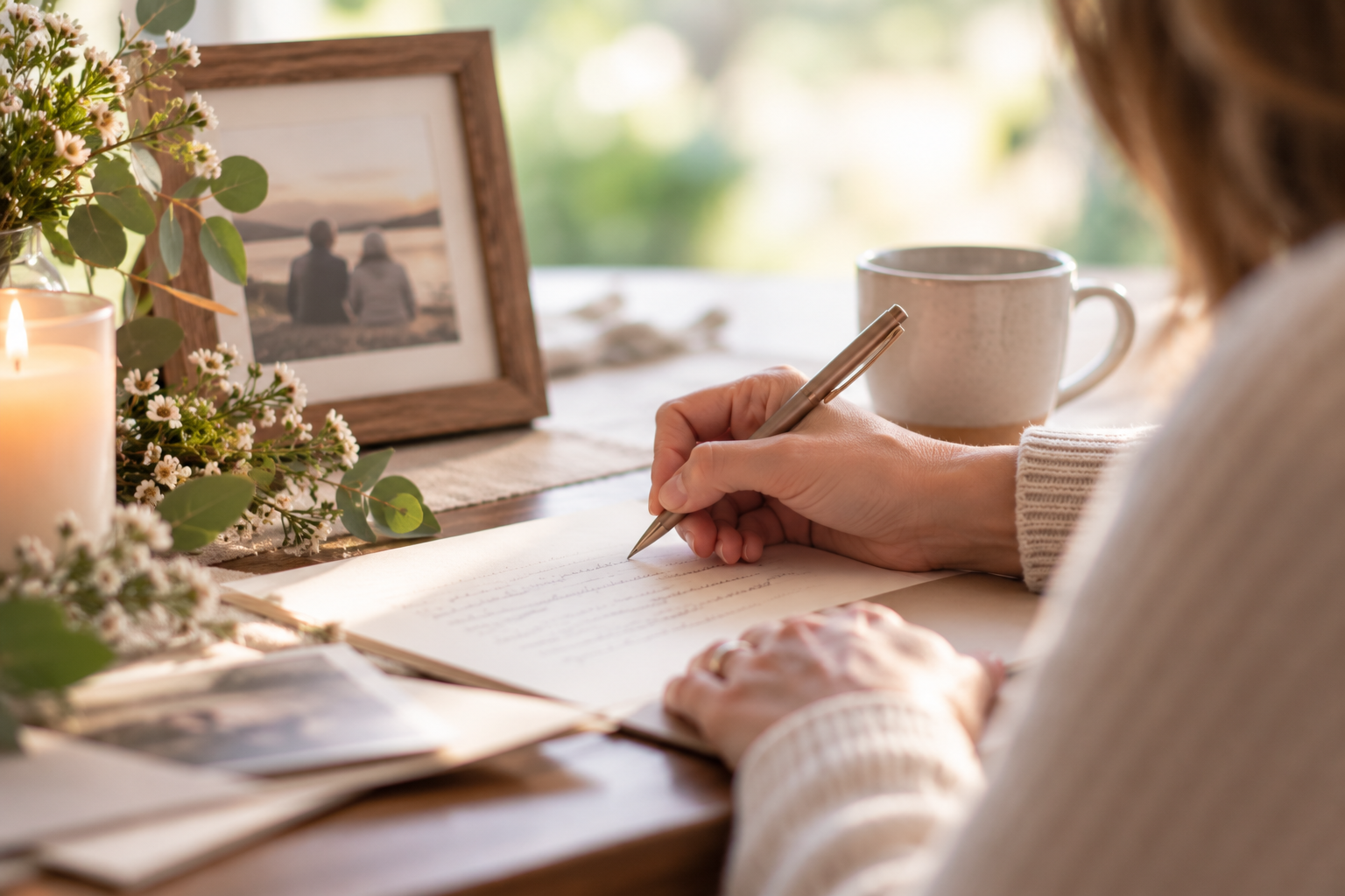 Writing letters to loved ones: A way to remember and heal